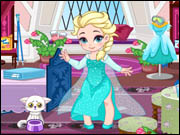 Baby Elsa Skiing Trip