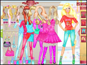 Barbie Room Dress Up
