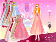 Barbie in Flower Girl Dresses