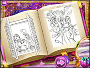 Beauty Coloring Book