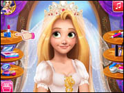 Blonde Princess Wedding Fashion