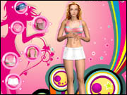 Britney Spears 3D Dress Up