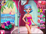 Galaxy Girl Swimming Pool