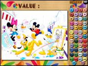 Mickey & Friends<br>Painting Game