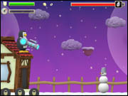 Penguin vs Snowman