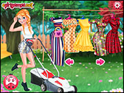 Princesses Gardening In Style