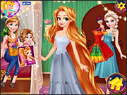 Rapunzel Design Your Rainbow Dress