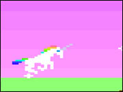 Retro Unicorn Attack