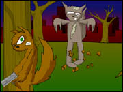 Zombie Squirrel Attack