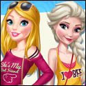 Barbie and Elsa Bffs