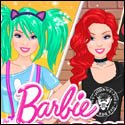 Barbie Kawaii vs Rock Style