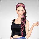 Braids with Scarves