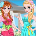 Elsa and Anna Bridesmaid