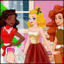 Girls Play Christmas Party