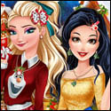 Princesses In Christmasland