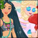 Princesses Pool Party