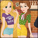 Rapunzel and Belle Love Crush