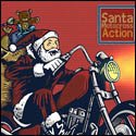 Santa Motocross Action