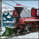 Santa Steam Train Delivery